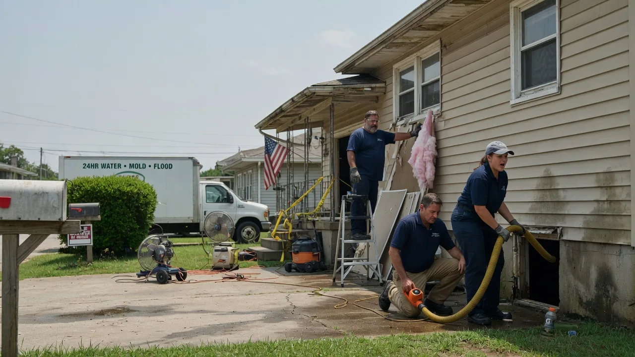 Water Damage Repair in Elwood, IL near me